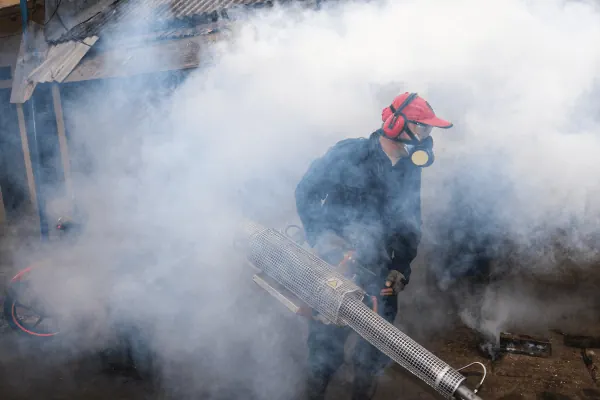 Commercial and society fogging in Bangalore